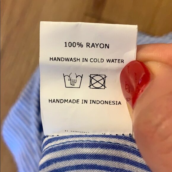 Faithfull The Brand Blue Striped Jumpsuit Playsuit - Picture 11 of 16